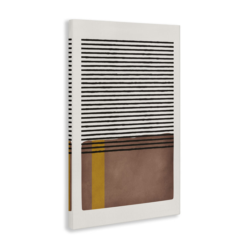 «Cosby Street Abstraction Canvas» par JJ Design House, LLC., H 30 po x l 20 po