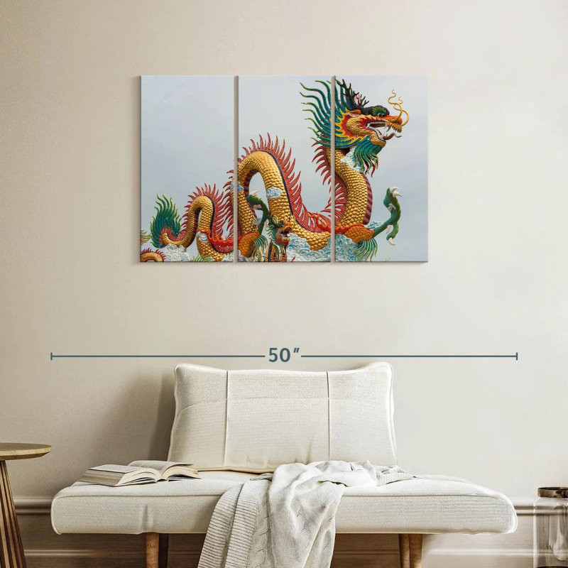 Kelan Korean Dragon, 24" H x 38" W