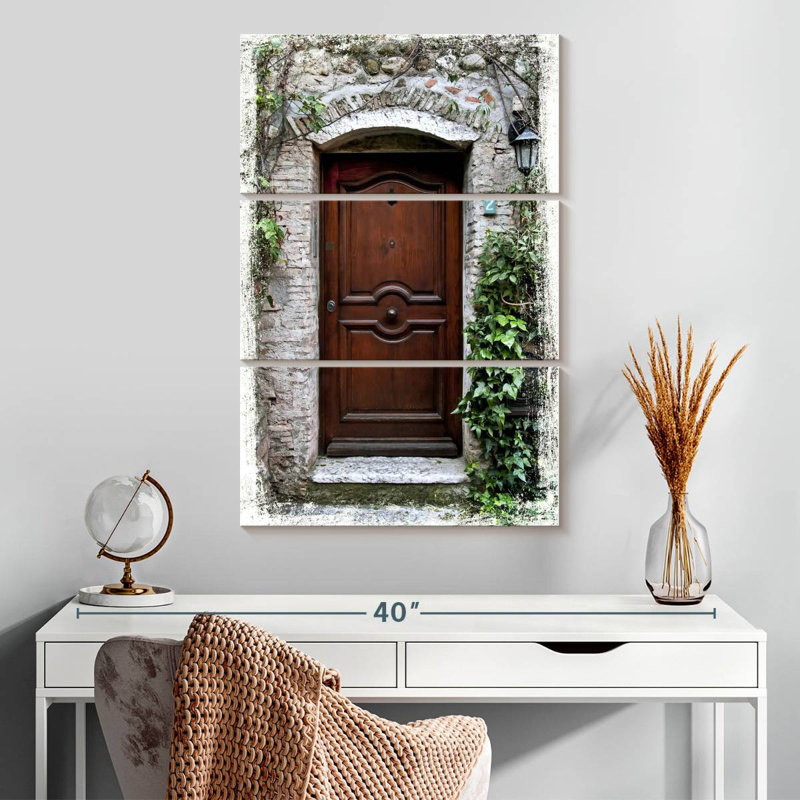 Lilie Doors Of Europe II, H 32 po x l 20 po