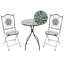 Bistro Set CIVATE Metal Black