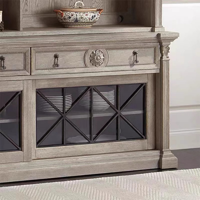 American Retro Storage Display Cabinet