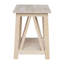 Grande table de bout en bois massif de 23,5 po Kiehl-1473731427-1413605340