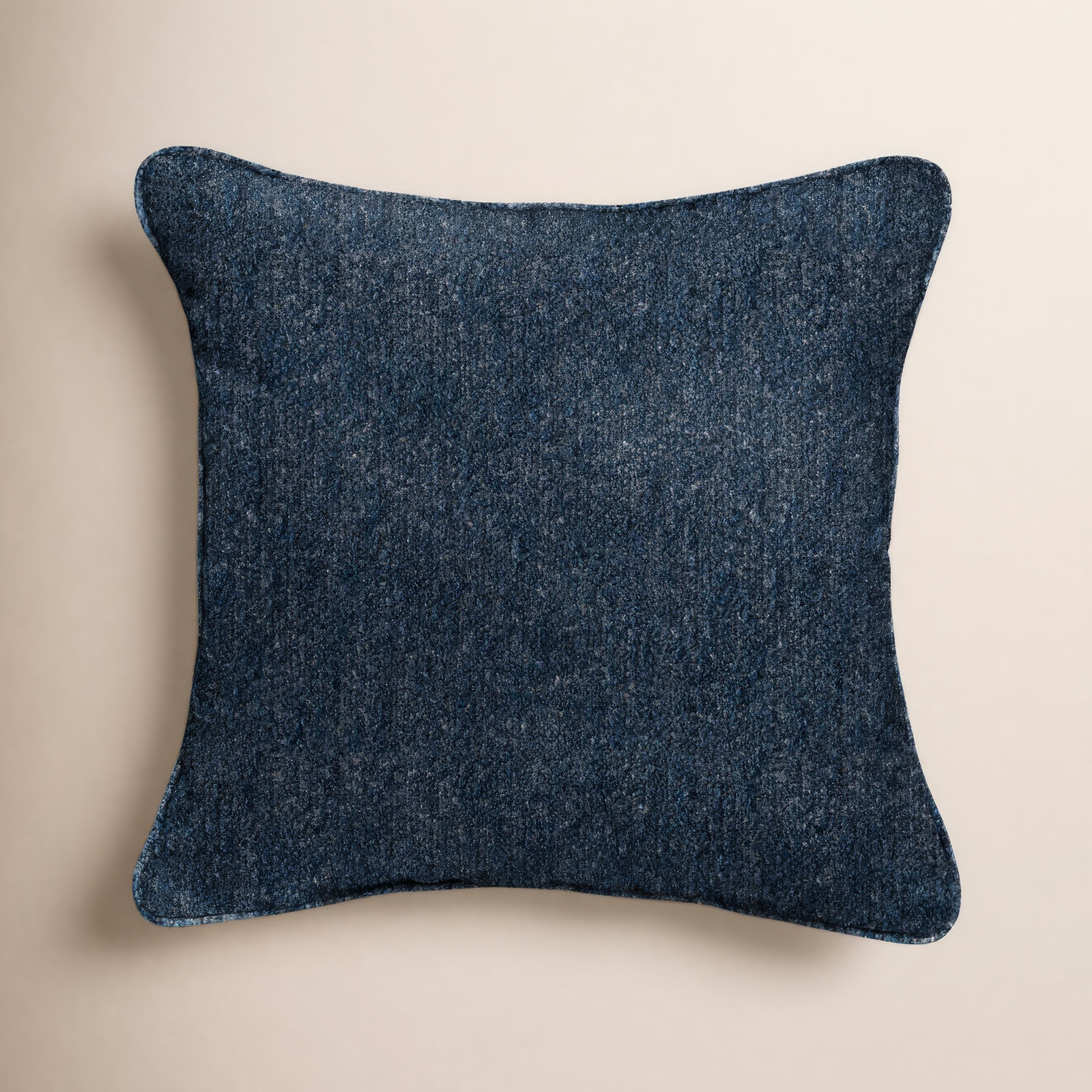 Alaina Sunbrella® Throw Pillow, Indigo, 16" x 16"