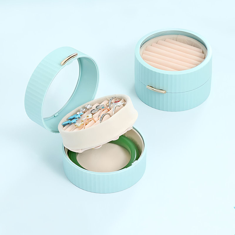 Boîte à bijoux +, Bleu
