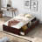 Kutsi 14.1" Solid Wood Platform Bed-699189448