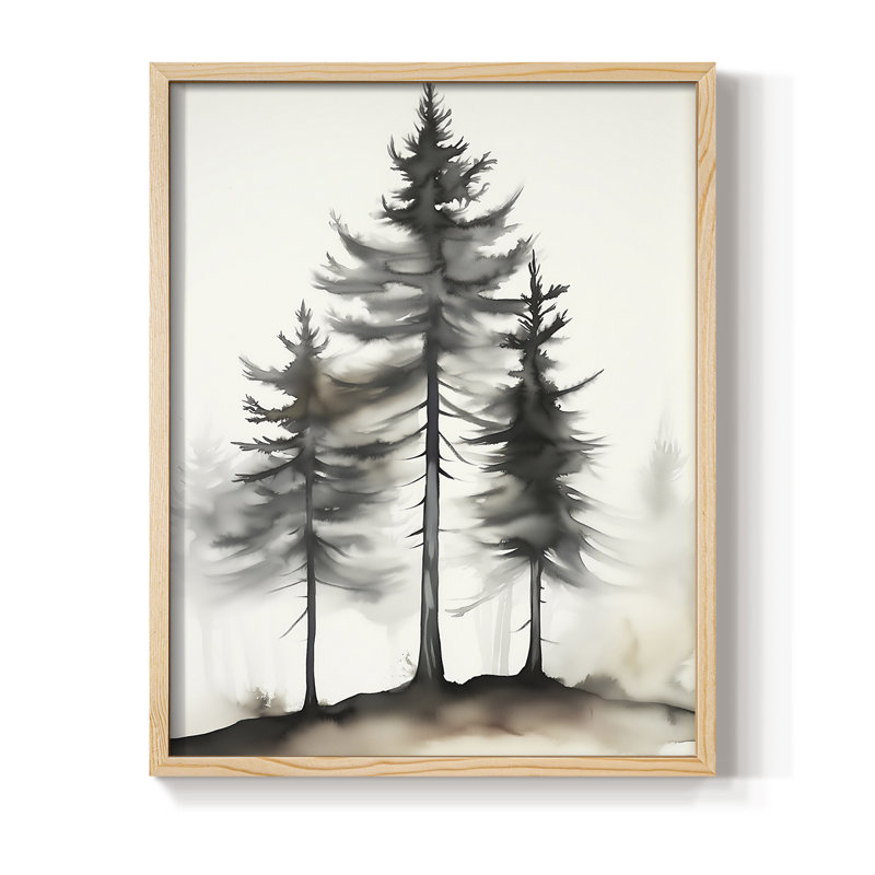 Art des Fêtes de Noël - série 2 - CCXLII, reproduction encadrée - bois massif, Naturel, H 11 po x l 9 po