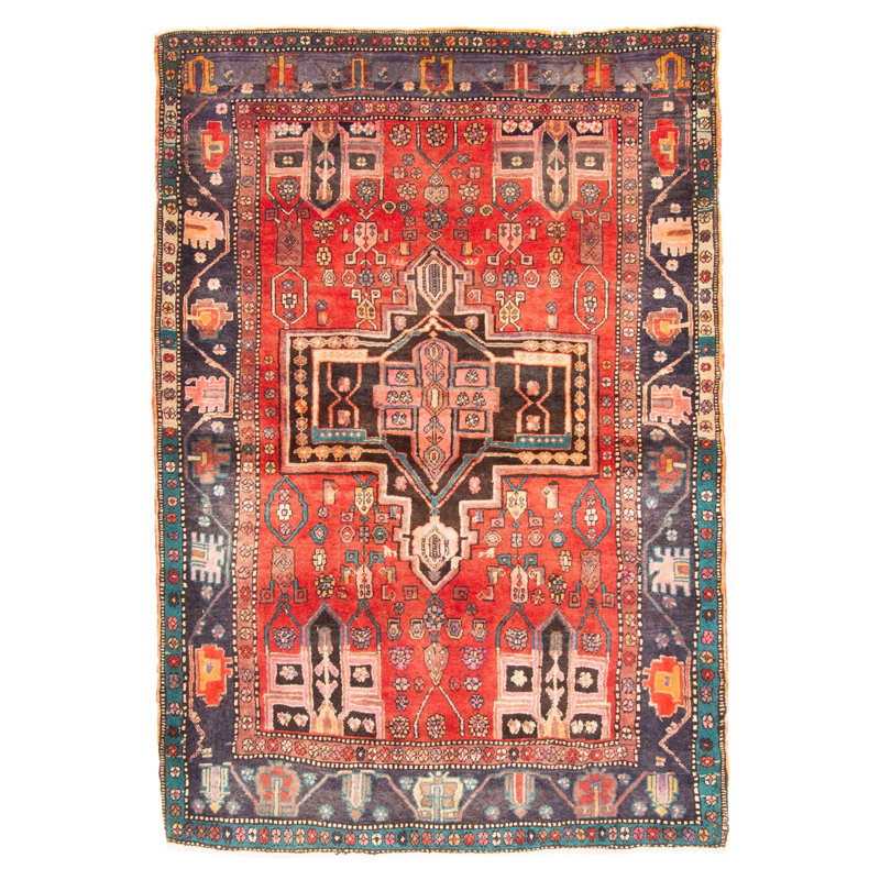 Tapis rouge Kayseri 4 pi 4 po x 6 pi 5 po