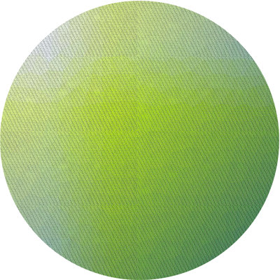 Tapis vert/gris à motifs