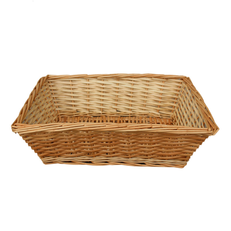 Lynette Wicker Tray, 10cm H x 34cm W x 20.5cm D