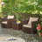 Alycen 2 - Person Patio Conversation Set with Cushions-754573445-726803152