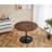 42.1" Round Mid-Century Modern Tulip Dining Table with MDF Top for 4-6 People-149972242-149972244