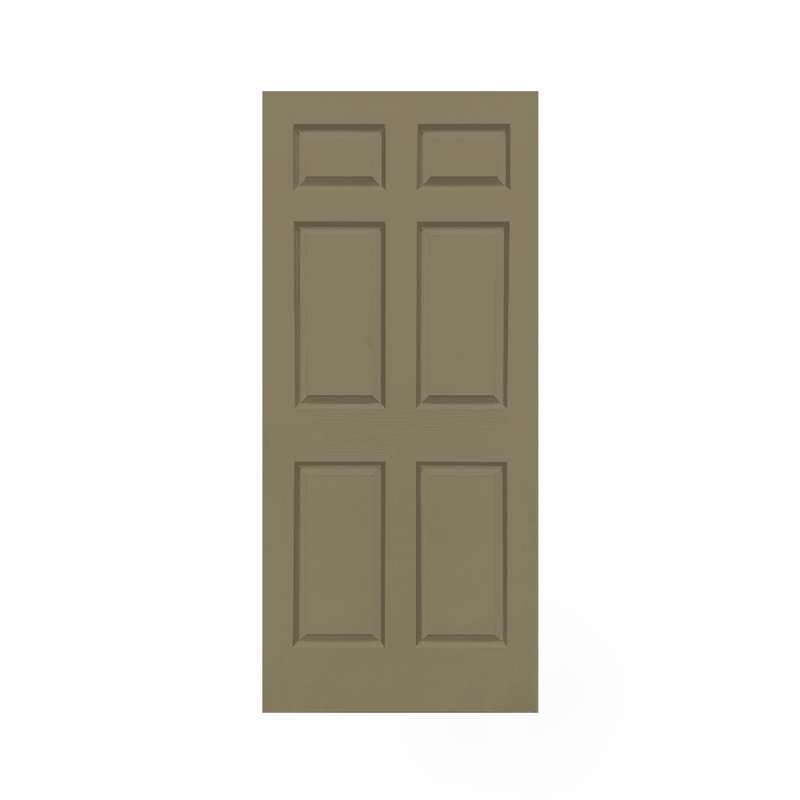 Porte de poche coulissante à panneaux, 30 po x 80 po, Vert