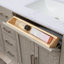 Ensemble de meuble-lavabo double 60 po avec plateau en pierre artificielle Arrthor-2144152651