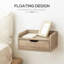 40cm W Manufactured Wood Bedside Table