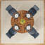 Aaronsburg 120cm Round Dining Table for 4 People