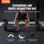 25 PCS 0.56" Thick Gym Floor Mats, 24" x 24" EVA Foam & Rubber Top Interlocking Workout Floor Mats