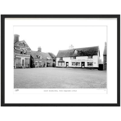 East Harling, The Square C1965 by Francis Frith - Single Picture Frame Print