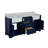 Emiliano 72'' Double Bathroom Vanity with Top-1752308355-1752620438