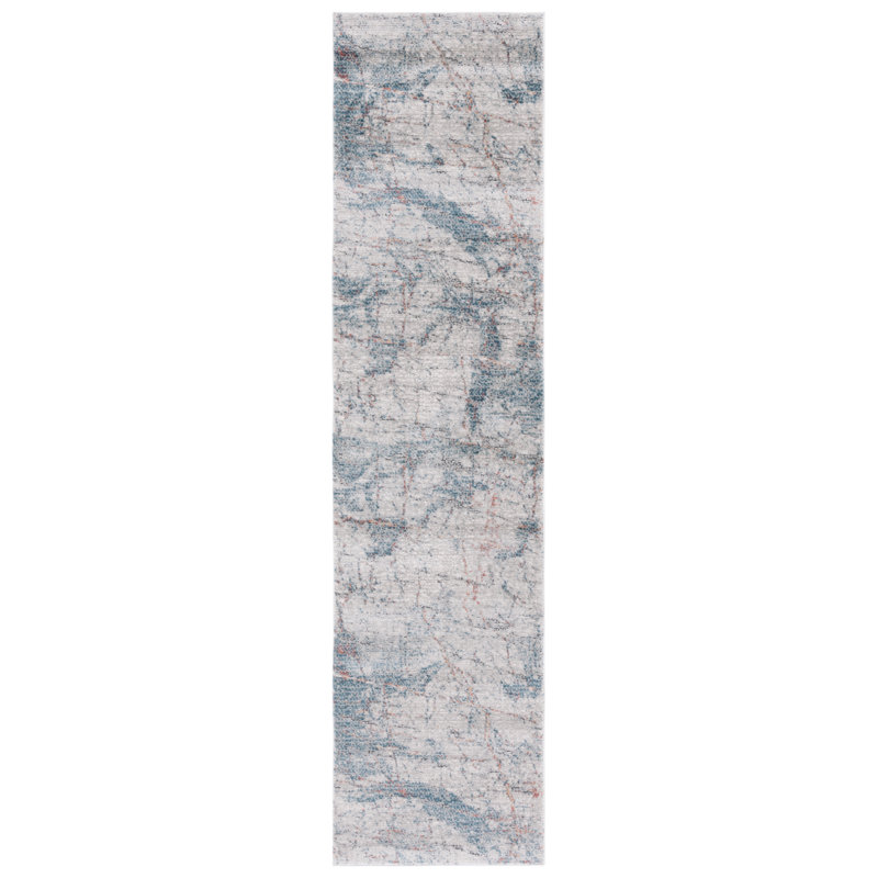 Vogue Performance Abstract Rug, Runner 2' x 8'