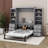 Hadicha Murphy Storage Bed-1169973631
