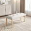 Banc rembourré moderne capitonné