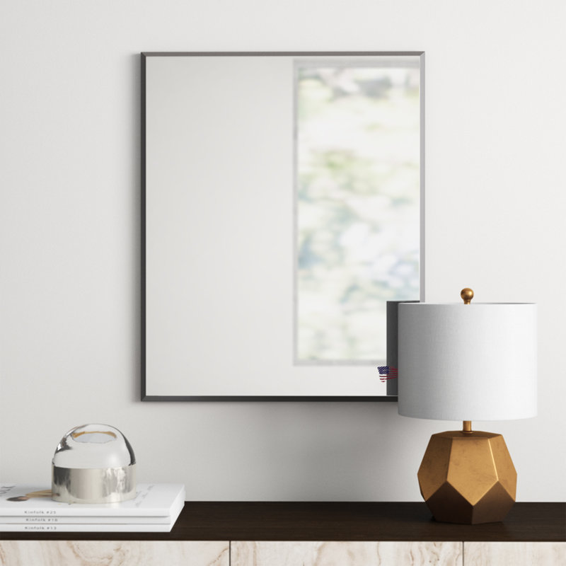 Miroir de salle de bain Emiree Sheen, H 30,13 po x l 24,13