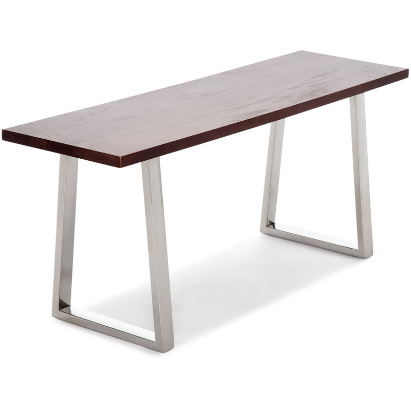 Banc en métal et acier inoxydable Ostara Lionel