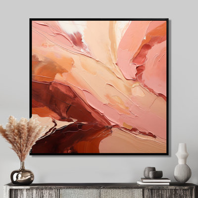 Cacao Landscape Immersion - Art mural abstrait