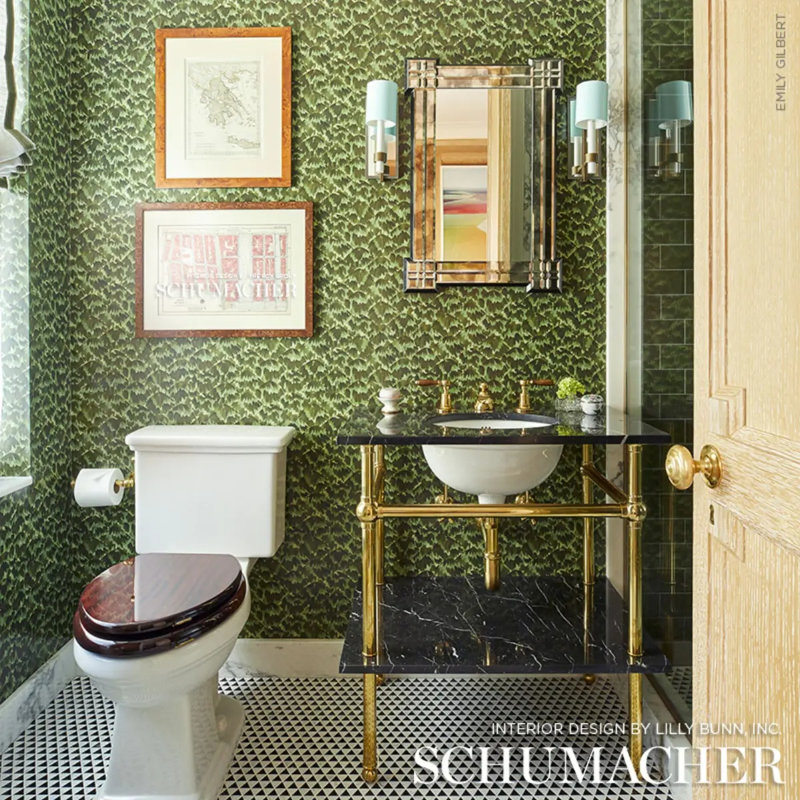 Papier peint Schumacher x Celerie Kemble, Amazone
