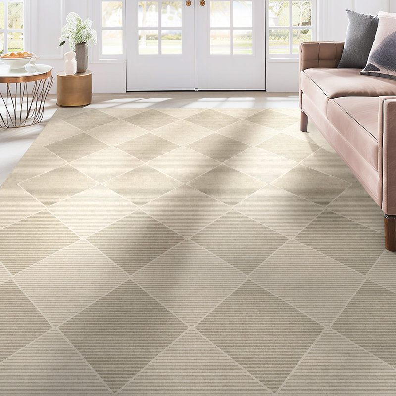 Tapis tissé à plat Kehr Basalt, Rectangle 7 pi 10 po x 9 pi 10 po