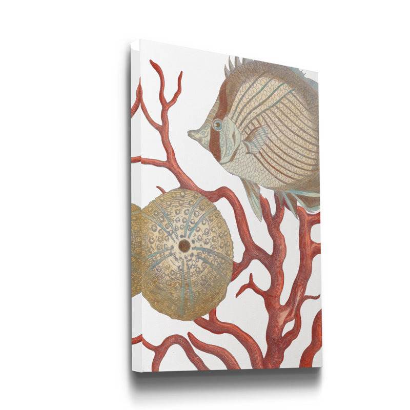 Coastal collection II-impression sur toile, H 12 po x l 8 po x P 1,5 po