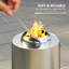 Cylinder Charcoal Smokeless Fire Pit-135511885
