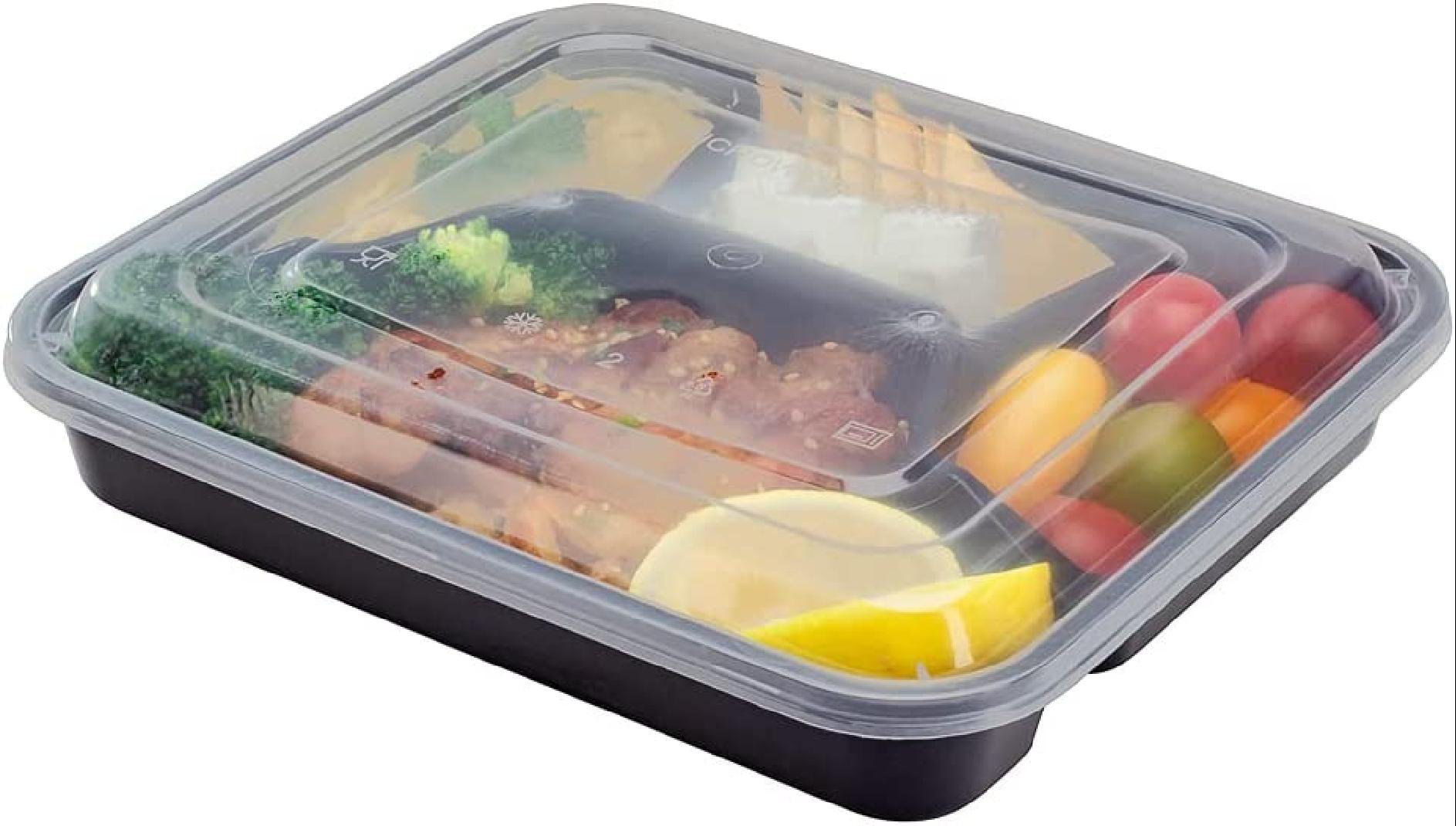 Meal Prep Container Reusable with Lids [25 Set] 28oz