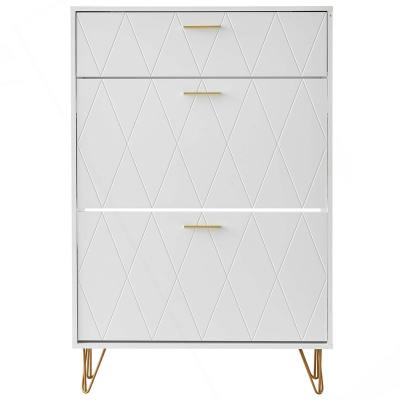 20 Pair Flip Down Shoe Storage