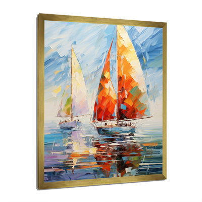 Achna " Sailboat Abstract Winds II "