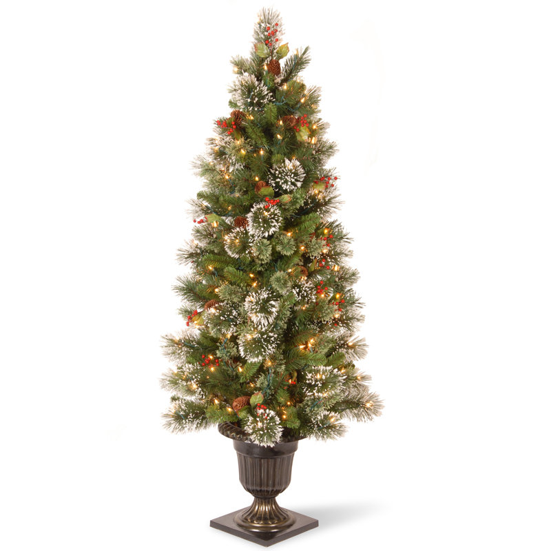 Wintry Pine 60' Lighted Pine Christmas Tree