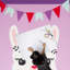 Tapis lavable pour enfant Eneas Llama 3 pi x 5 pi, multicolore / mauve / blanc-788726835