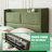 Upholstered Platform Bed with Hydraulic Lift-1630187314-1630187312