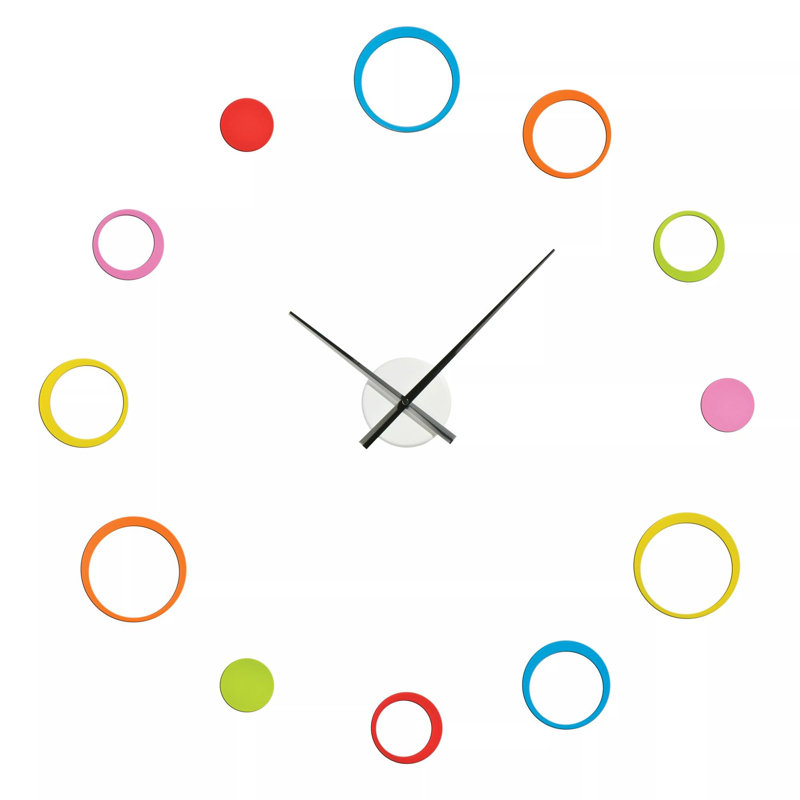 Metal Wall Clock, Multi