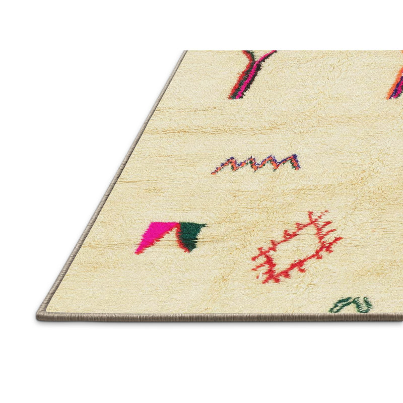 Abstract Indoor Rug, Rectangle 8' x 12'