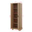 Armoire de rangement pour salle de bain de 71,2 po de hauteur avec 2 portes, armoire en bois autoportante avec tablette réglable pour la salle de bain, la cuisine et le salon-1264310777