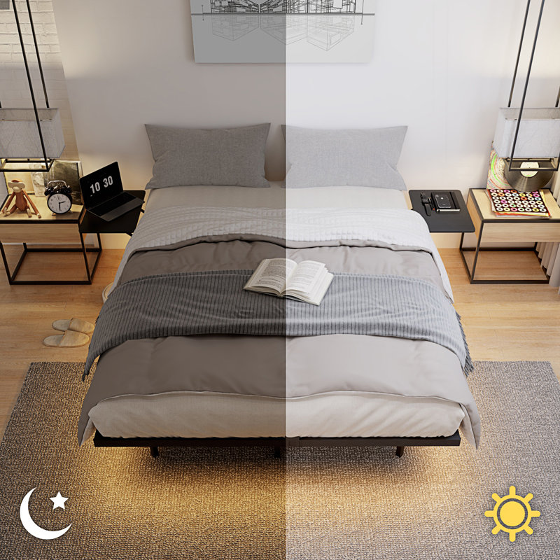 Queen Size Bed Frame, Heavy Duty Metal Bed Frame, Queen