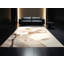 Tapis beige moelleux moelleux en orchidée chic et luxueux beige - reliure beige-674986986