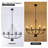 Resha 8-Light Dimmable Wagon Wheel Chandelier-243846374-243846369