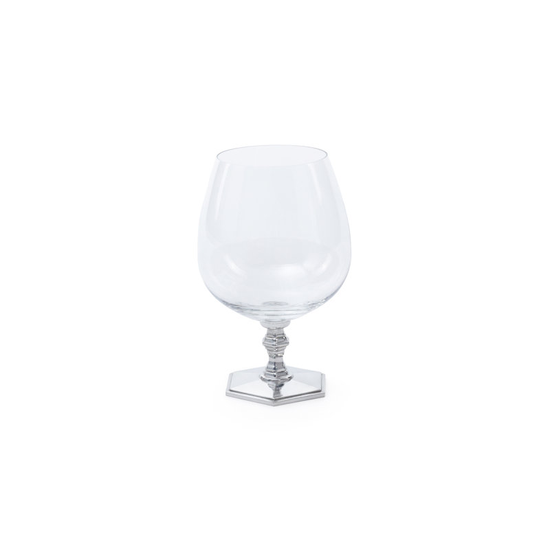 Verre Frifick Snifter sur tige en étain