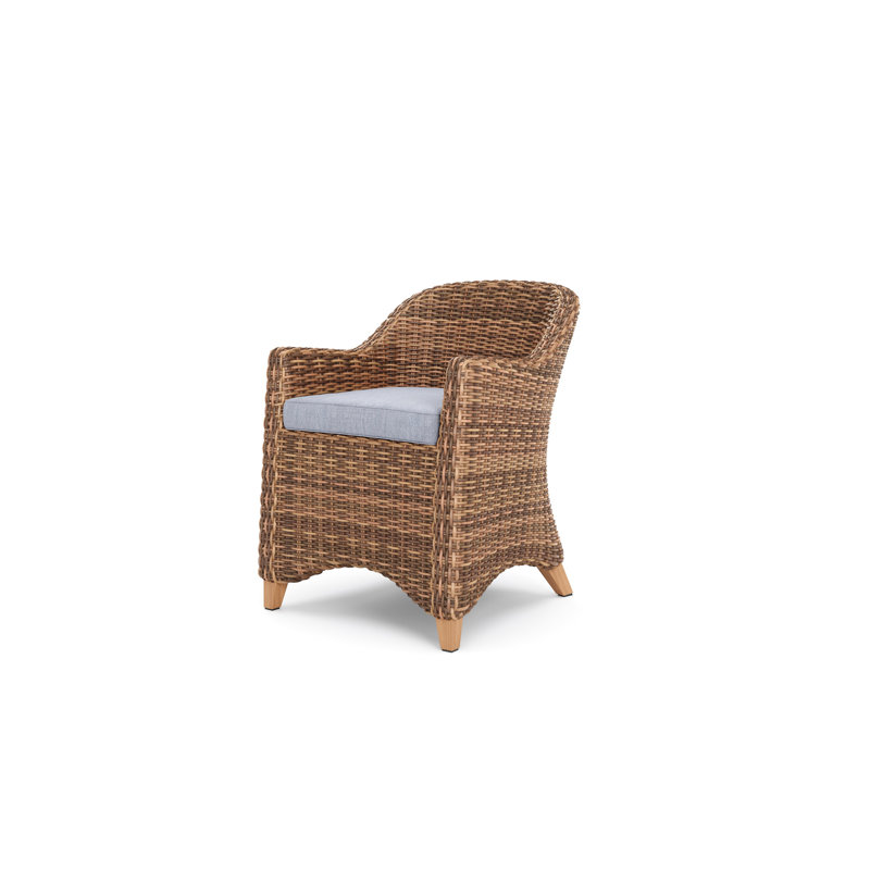 Truss Outdoor Teak Dining Armchair