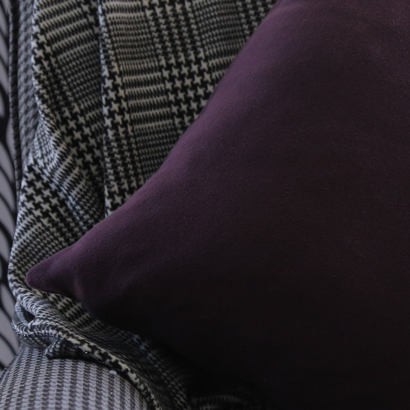 Coussin intérieur / extérieur Calyn, Mauve