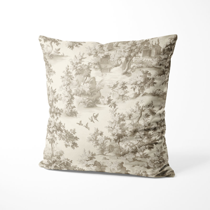 Coussin décoratif French Country, H 18 po x l 18 po
