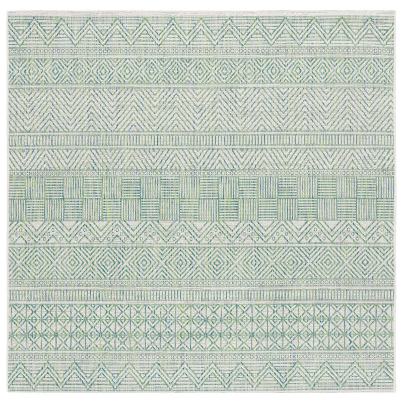 Tapis intérieur / extérieur Altia Performance Southwestern, Carré 6 pi 7 po