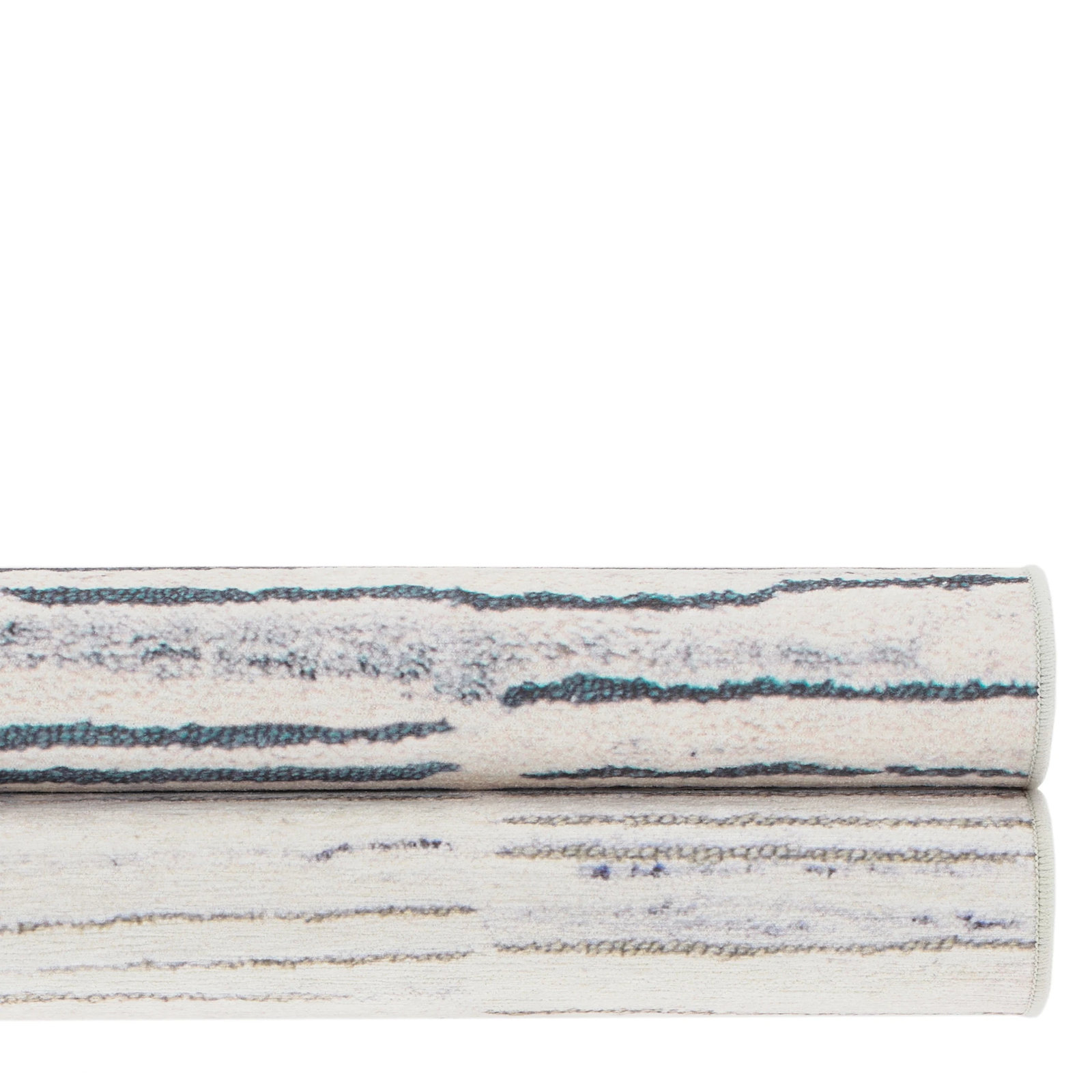 Avery Everglade Machine Washable Striped Rug, Rectangle 4' x 6'